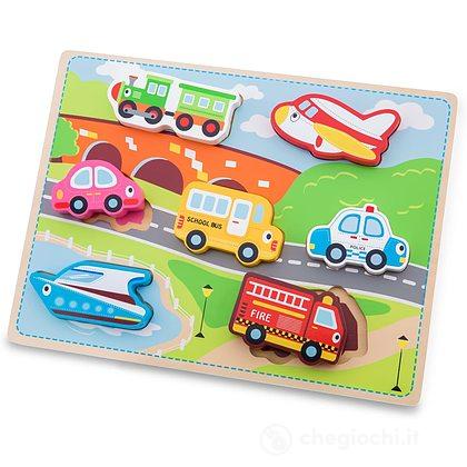 Puzzle lego auto trasporti (10520)