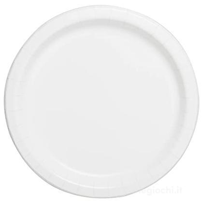 16 Bright White 9In Plates Sup Qs. Piatto 23 Cm Bianco Sup