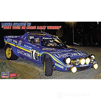 1/24  Lancia Stratos Hf 1981 Tour De Corse Rally Winner (HA20530)
