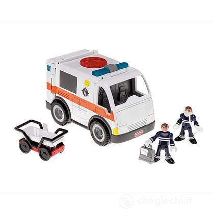 Ambulanza (N1397) - Veicoli - Fisher Price - Giocattoli | Chegiochi.it