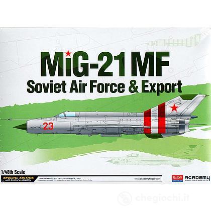 Aereo MIG 21 MF SOVIET AIRFORCE & EXPORT 1/48 (AC12311)