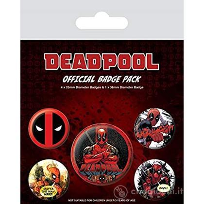 Marvel: Deadpool (Pin Badge Pack)