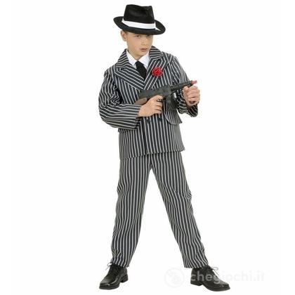 Gangster (camicia con cravatta, giacca, pantaloni) 164 cm / 14-16 anni - Costume Bimbo - Guardie e Ladri, Anni '20 e '30 - Charleston e Gangster