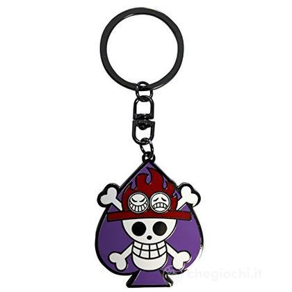 Portachiavi One Piece - Skull Ace