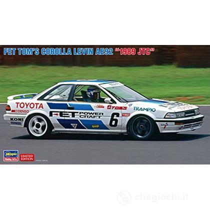 1/24  FET TOM S COROLLA LEVIN AE92 1989 JTC (HA20545)