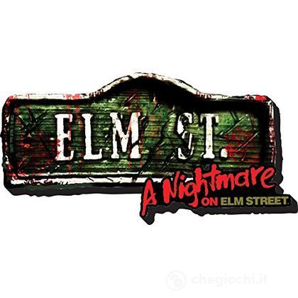 Nightmare On Elm Street Sign Magnet