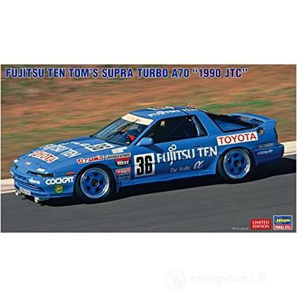 1/24 FUJITSU TEN TOMâ¤?S SUPRA TURBO A70 1990 JTC (HA20553)