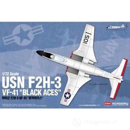 Aereo USN F2H-3 "VF-41 BLACK ACES" 1/72 (AC12548)