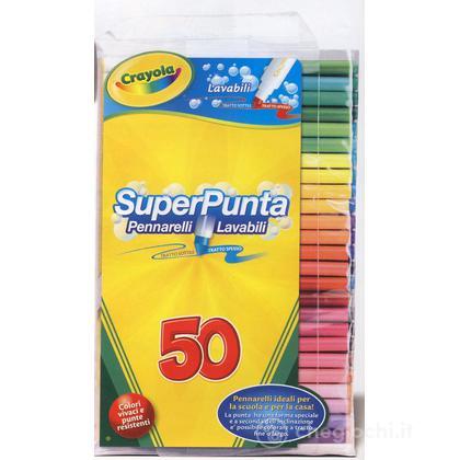 50 Pennarelli Superpunta lavabili (7555)