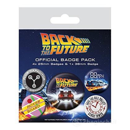 Back To The Future: Delorean Pin Badge Pack