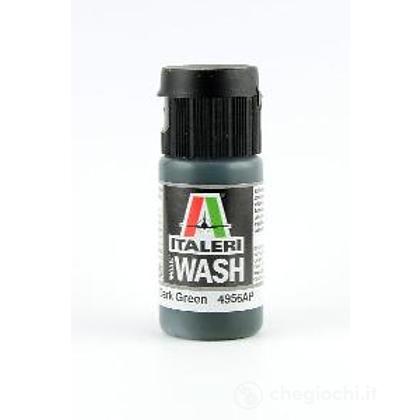Colore acrilico wash 20 ml Verde scuro (4956AP)
