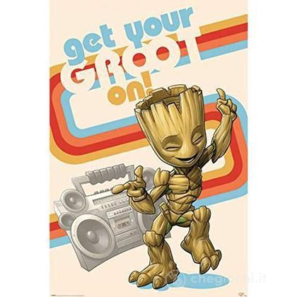 Guardians Of The Galaxy: Get Your Groot On (Poster 61X91,5 Cm)