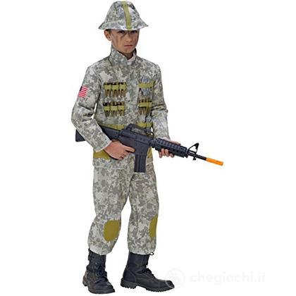 Soldato (Casacca, Pantaloni, Elmetto) (128 Cm / 5-7 Years)