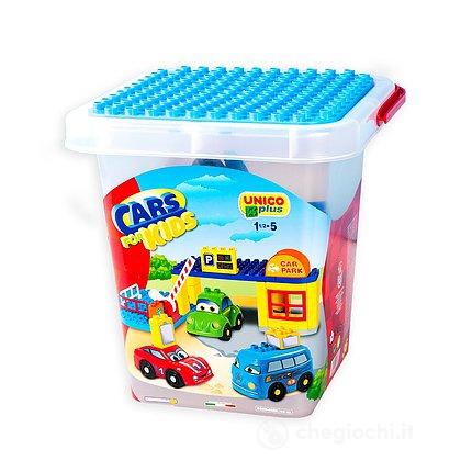 Cars for kids mezzi e parcheggi 35 pezzi (104114369)