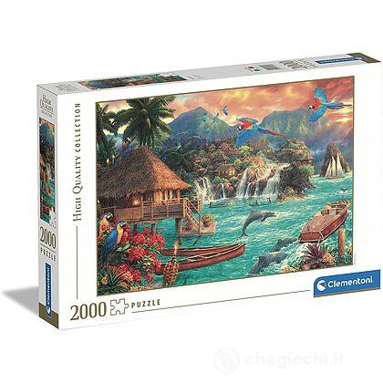 Island Life 2000 Pezzi High Quality Collection (32569) - Puzzle  incorniciabili - Clementoni - Giocattoli