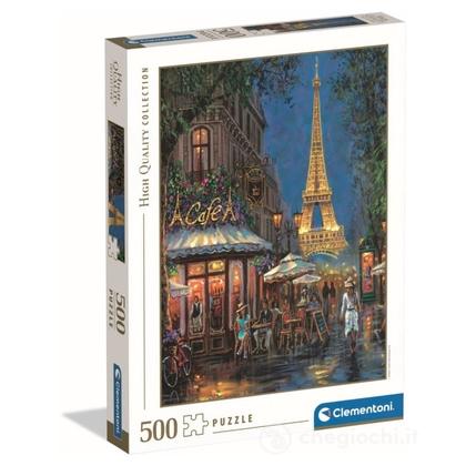 Puzzle 500 pz -  Night at the Eiffel Café (35571)