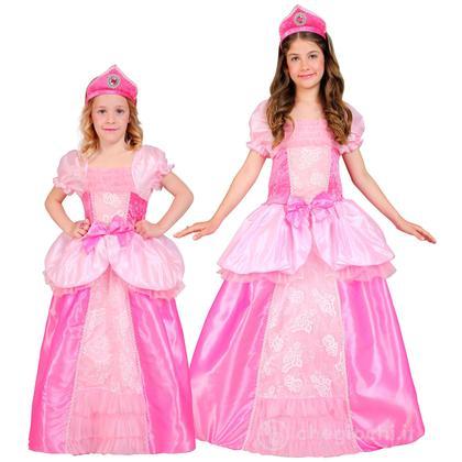 Principessa (Vestito, Copricapo) (128 Cm / 5-7 Years)