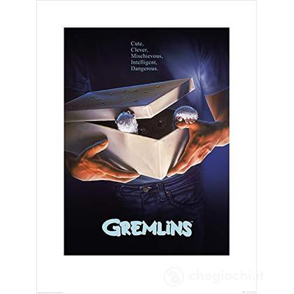 Gremlins - One-Sheet - Gizmo (Poster 80X60 Cm)