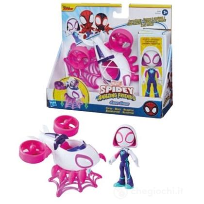 Spidey Veicolo Con Person.- Ghost Spider Copter (F7456)