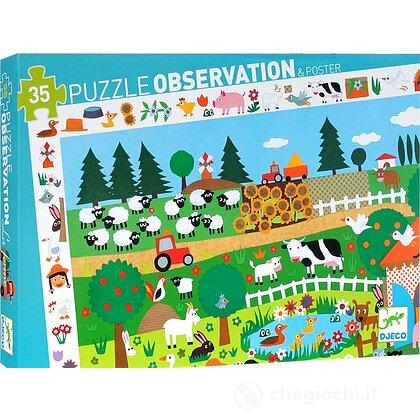 The farm - 35 pcs - Puzzle - Observation puzzles (DJ07591)