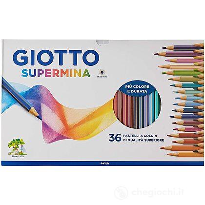 36 Matite colorate Giotto Supermina