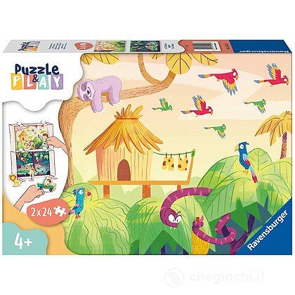 Spedizione nella giungla - Puzzle & Play (05593)