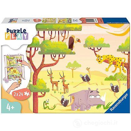 Gli amici del Safari - Puzzle & Play (05594)