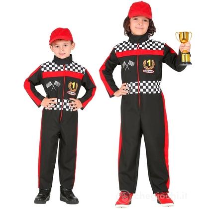 Pilota Da Corsa (tuta) 116 cm / 4-5 anni   - Costume Bimbo - Feste dei Bambini e di Compleanno, Sport e Tifosi