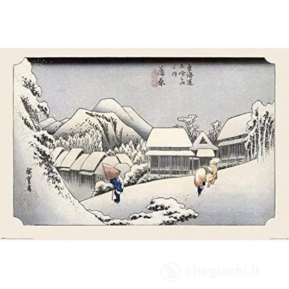 Japanese Art - Hiroshige - Kambara Poster Maxi 61X91