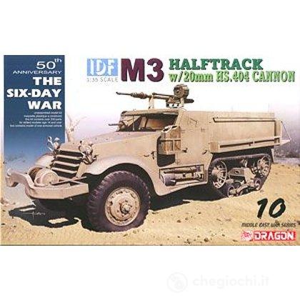 Veicolo semicingolato IDF M3 HALFTRACK w/20cm HS.404 CANNON 1/35 (DR3598)