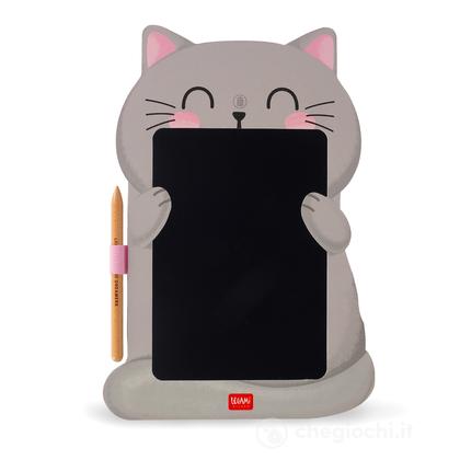Lavagna Portatile Legami LCD in Cartone - Kitty - Magic Sketch Board