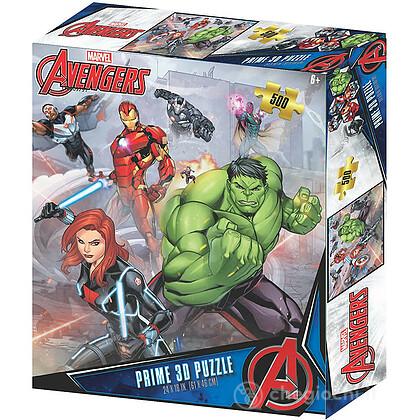 Marvel Avengers 3D puzzle 3d 500 pz (32602)