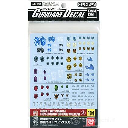 Gundam Decal 104 Gundam Iron Bl Orph 2