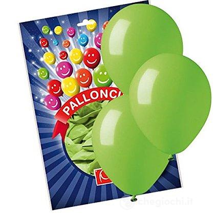 20 Palloncini Medi Verde (Fb3004)