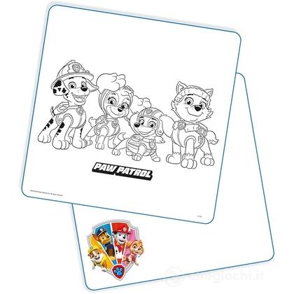 Paw Patrol - Tappeto Da Colorare 70 X 70 Cm 47610