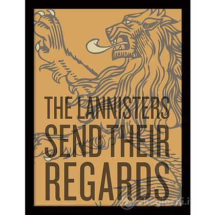 Game Of Thrones: The Lannisters Send Their Regards (Stampa)