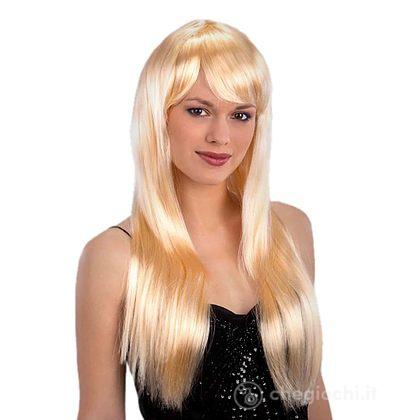 Lunga Parrucca Bionda Con Anelli A Perno 40's - Foto 7