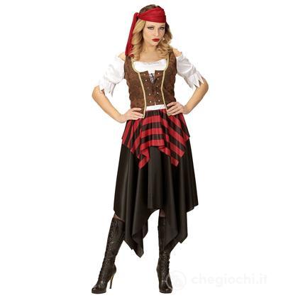Pirata (Vestito, Corsetto, Fascia Per Testa) L