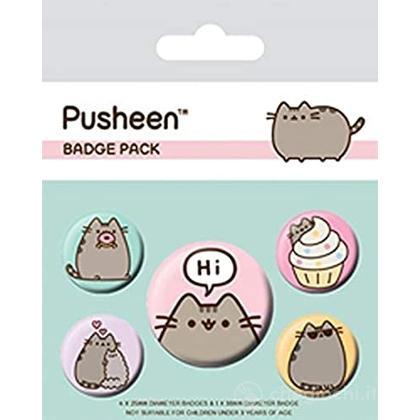 Pusheen: Pusheen Says Hi Pin Badge Pack