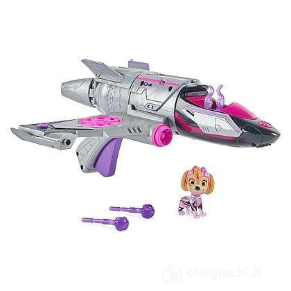 Paw Patrol Mighty Movie Transforming Jet Con Skye