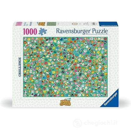 Animal Crossing Challenge - Puzzle 1000 pezzi - Licenziati (12000629)