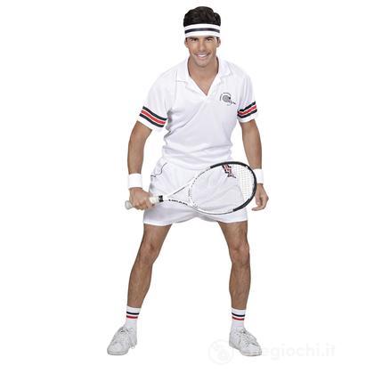 Tennista (T-Shirt, Pantaloncini,Fascia Antisudore) S