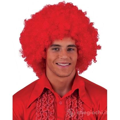 Parrucca Disco Afro Rossa (57632)