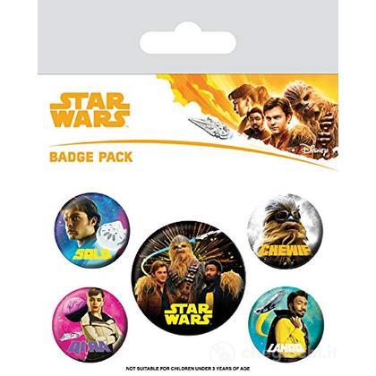 Star Wars: Han Solo Movie (Pin Badge Pack)