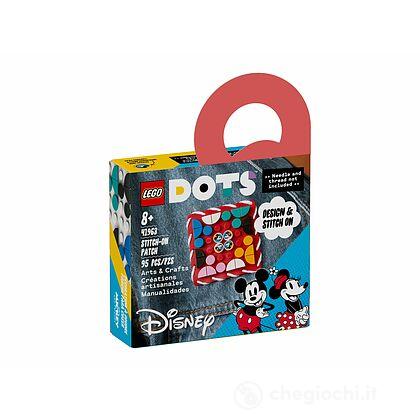 Patch stitch-on Topolino e Minnie - Lego Dots (41963)