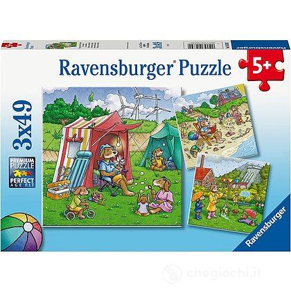 Ricaricare le energie Puzzle 3x49 pz (5639)