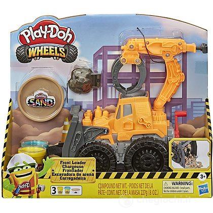 Play-Doh escavatore wheels
