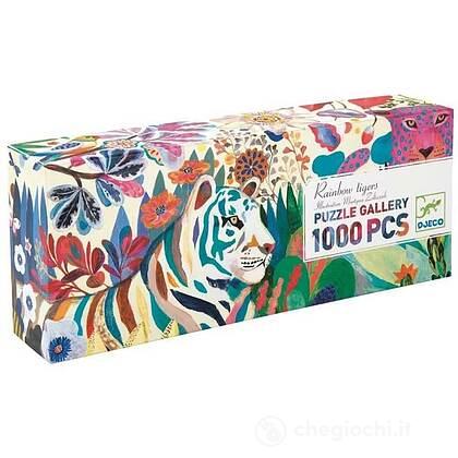 Rainbow Tigers - Puzzle - Puzzles gallery (DJ07647)