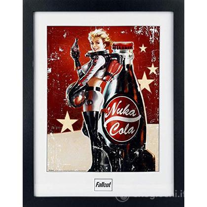 Fallout 4: Nuka Cola (Stampa In Cornice 30x40 Cm)