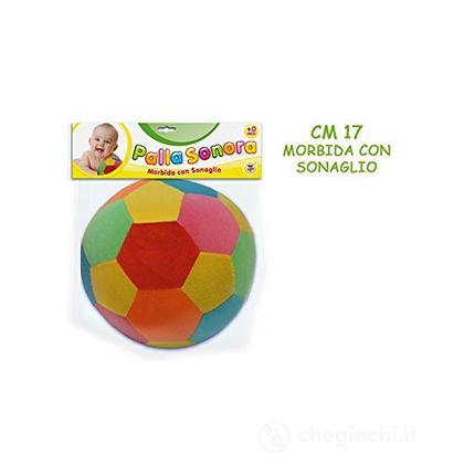 Baby Palla Sonora Morbida con Sonaglio 17 cm (61649)